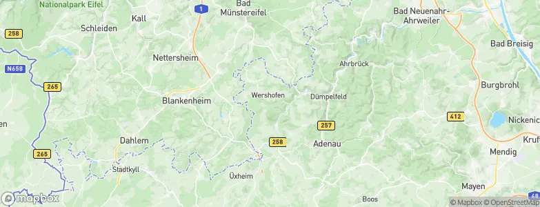 Eichenbach, Germany Map
