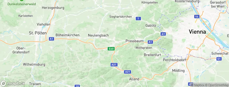 Eichgraben, Austria Map