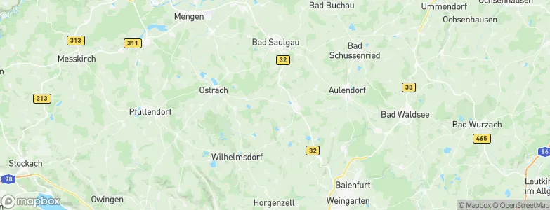 Eichstegen, Germany Map