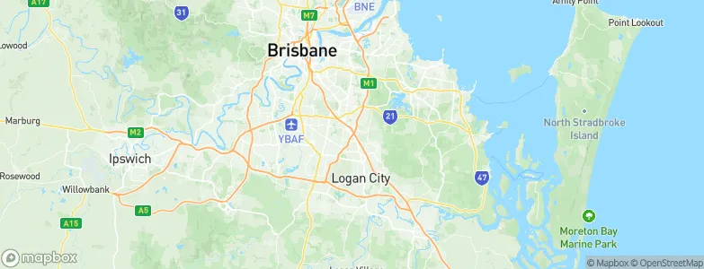 Eight Mile Plains, Australia Map