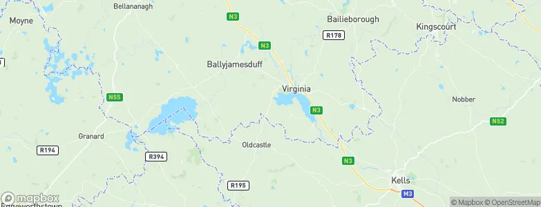Eighter, Ireland Map