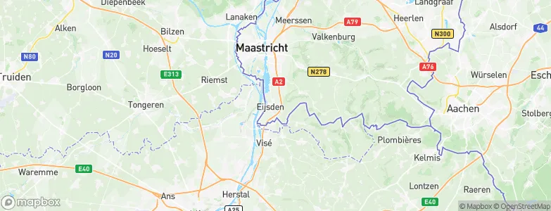 Eijsden, Netherlands Map