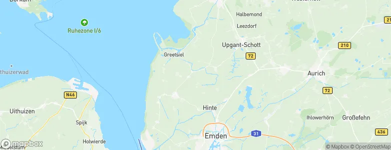 Eilsum, Germany Map