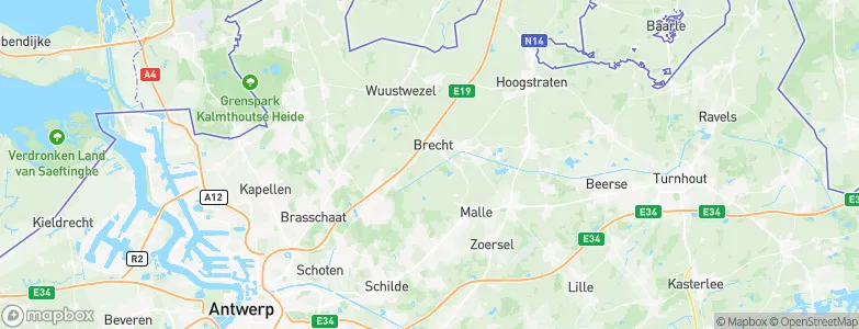 Eindhoven, Belgium Map