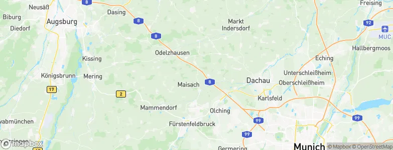 Einsbach, Germany Map