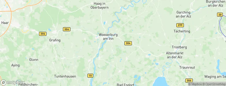 Eiselfing, Germany Map