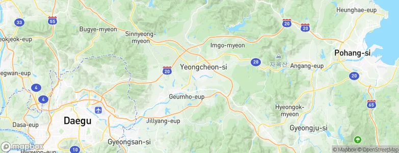 Eisen, South Korea Map