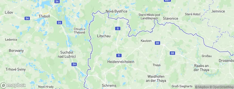 Eisgarn, Austria Map