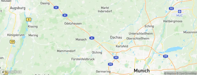 Eisolzried, Germany Map