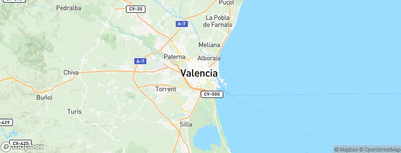 Eixample, Spain Map