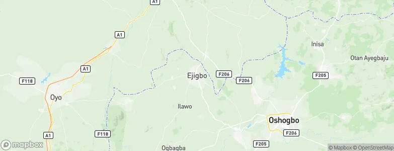 Ejigbo, Nigeria Map