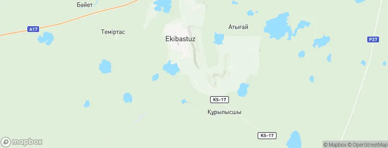 Ekibastuz, Kazakhstan Map