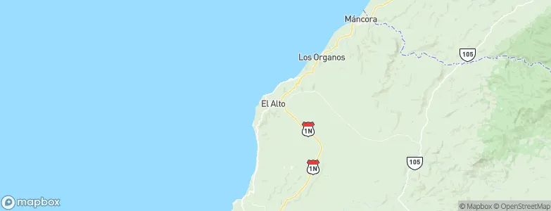 El Alto, Peru Map