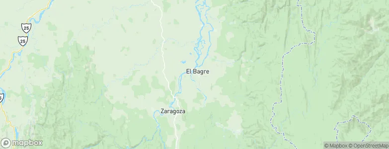 El Bagre, Colombia Map