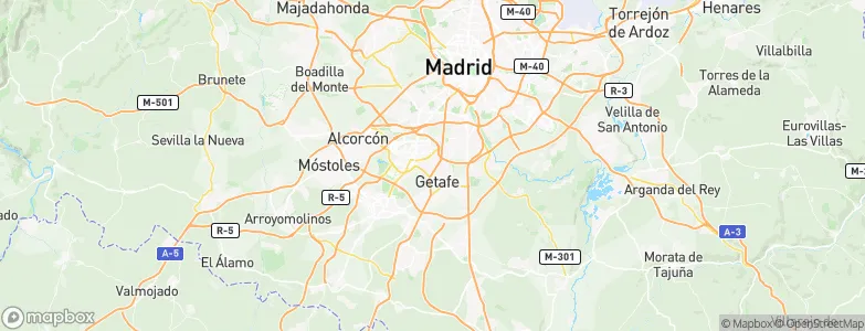 El Bercial, Spain Map