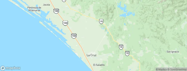 El Carrizo, Mexico Map