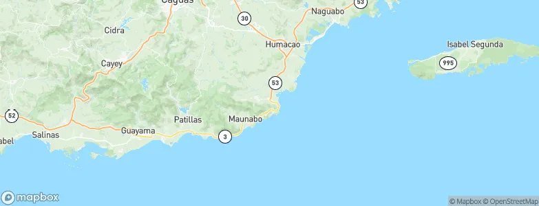 El Negro, Puerto Rico Map