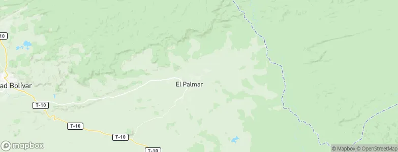 El Palmer, Venezuela Map