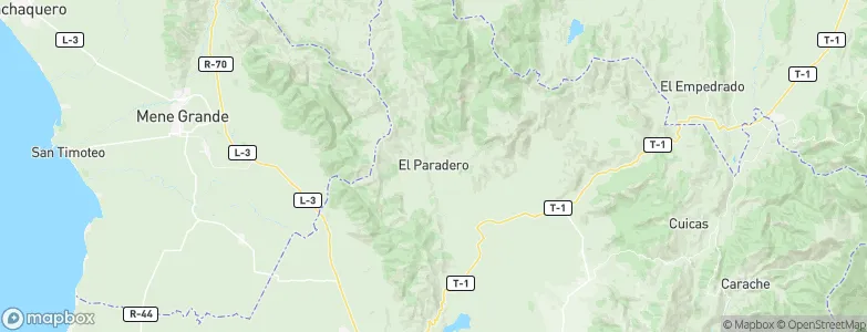 El Paradero, Venezuela Map