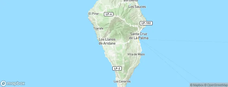 El Paso, Spain Map