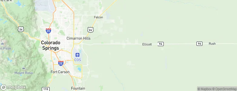 El Paso, United States Map