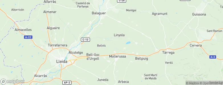 el Poal, Spain Map