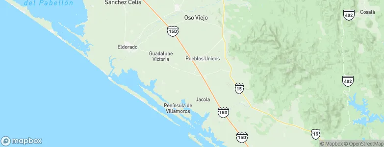 El Rosario, Mexico Map