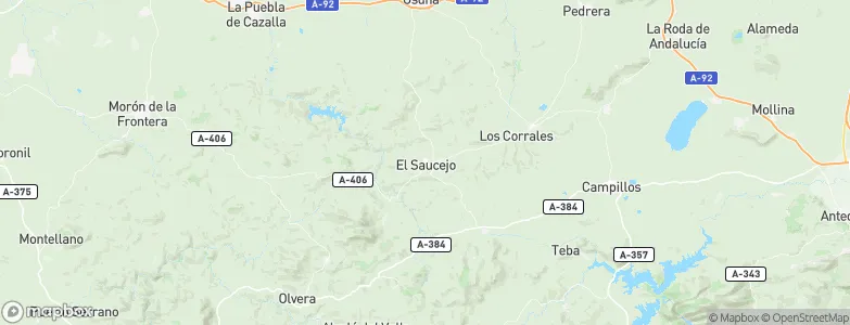 El Saucejo, Spain Map