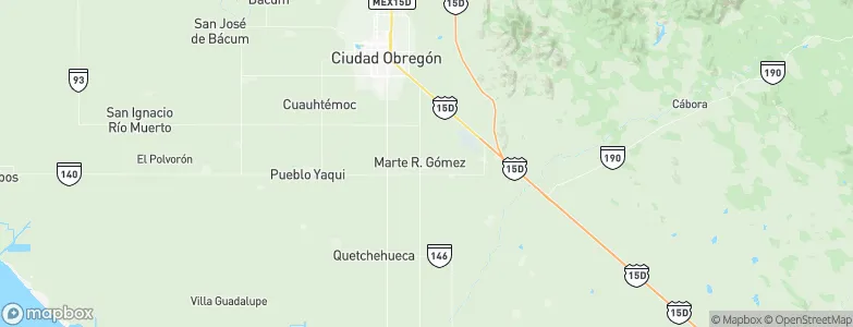 El Tobarito, Mexico Map