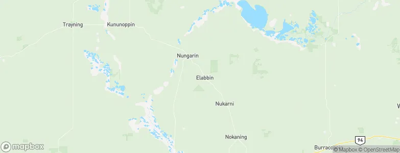 Elabbin, Australia Map