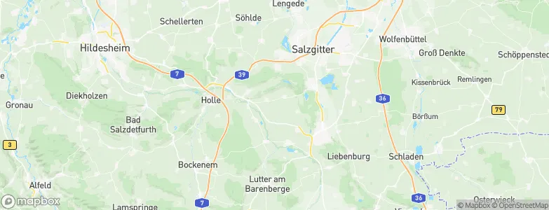 Elbe, Germany Map