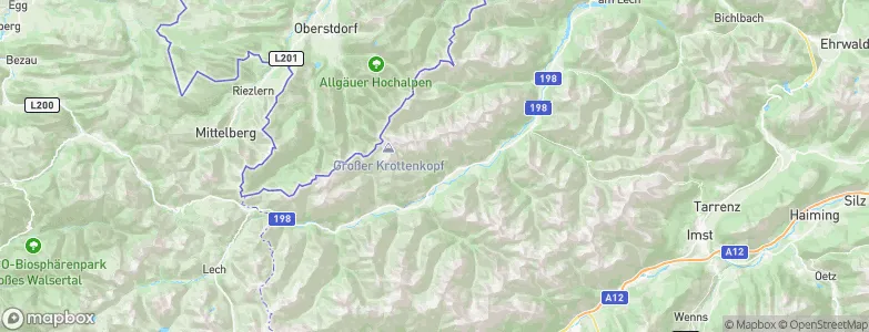 Elbigenalp, Austria Map