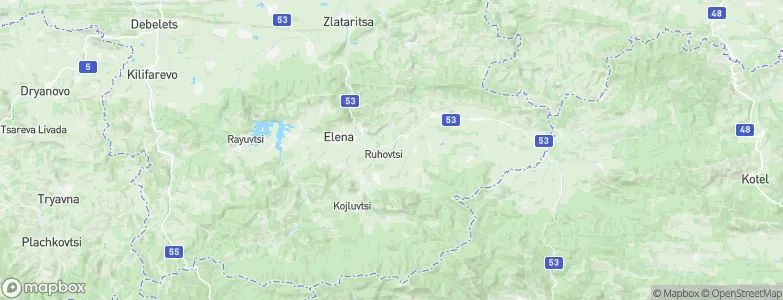 Elena, Bulgaria Map