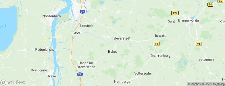 Elfershude, Germany Map