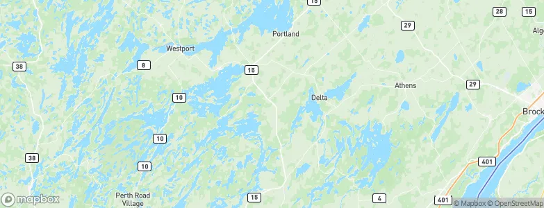 Elgin, Canada Map