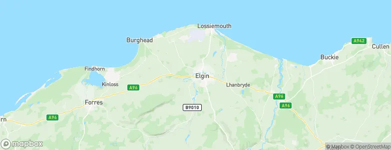 Elgin, United Kingdom Map