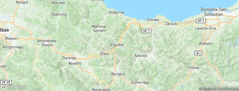 Elgoibar, Spain Map