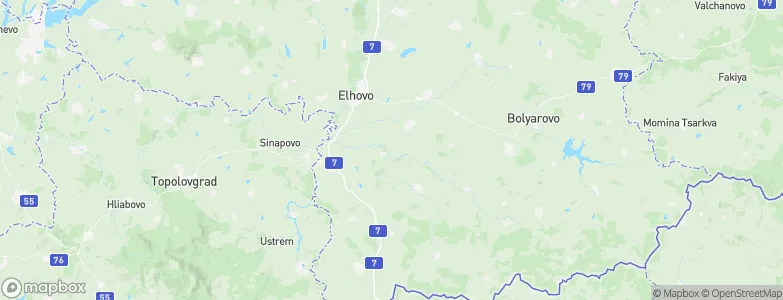 Elhovo, Bulgaria Map
