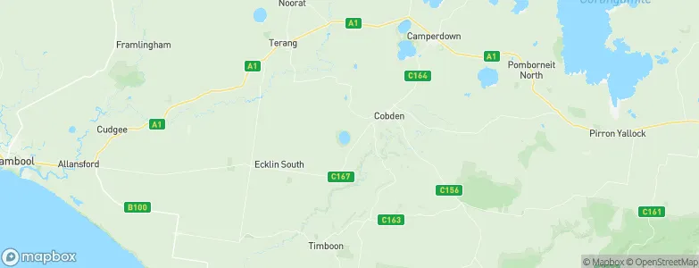 Elingamite North, Australia Map