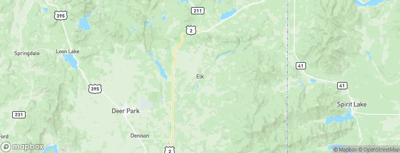 Elk, United States Map