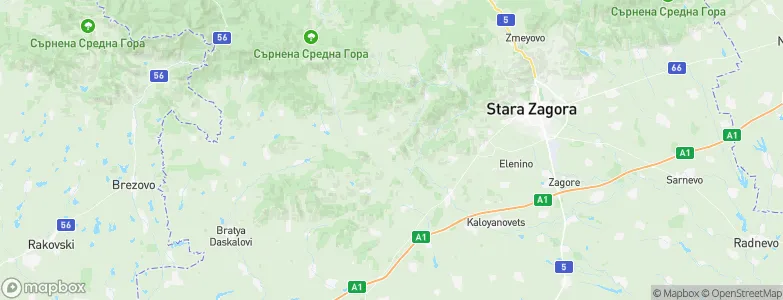 Elkhovo, Bulgaria Map