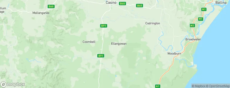 Ellangowan, Australia Map