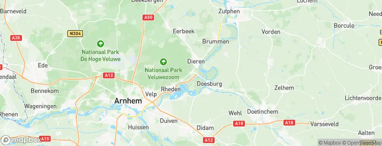 Ellecom, Netherlands Map