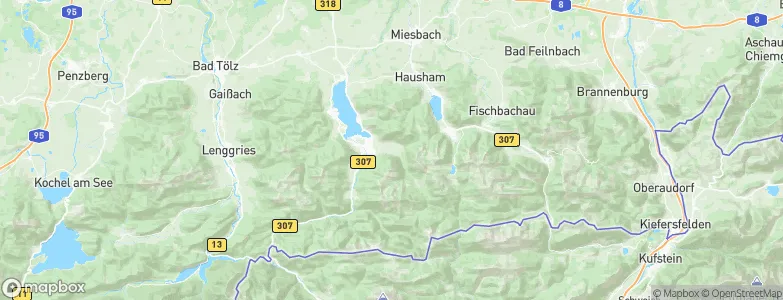 Ellmau, Germany Map