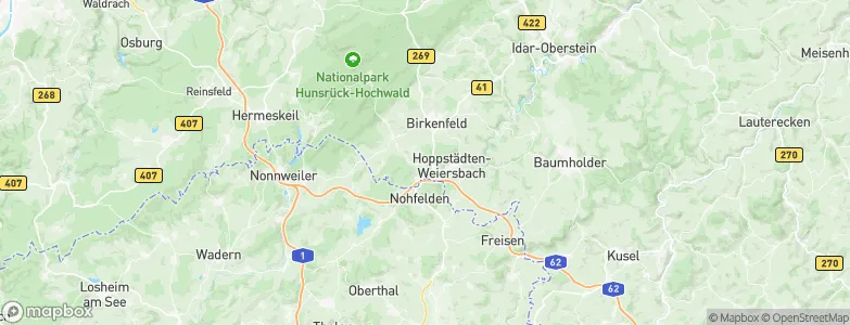 Ellweiler, Germany Map