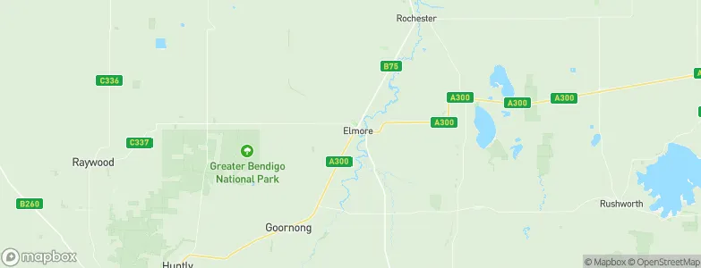 Elmore, Australia Map