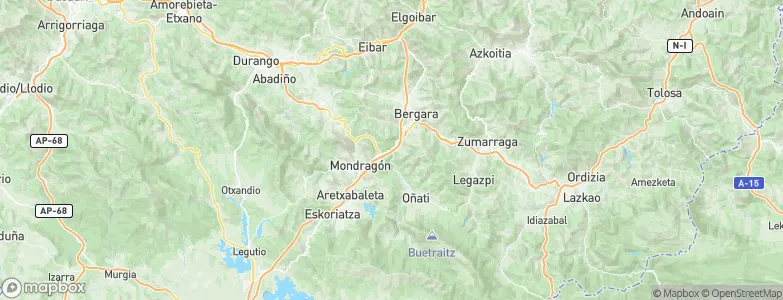 Elorregi, Spain Map