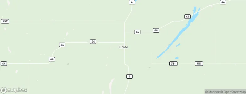 Elrose, Canada Map