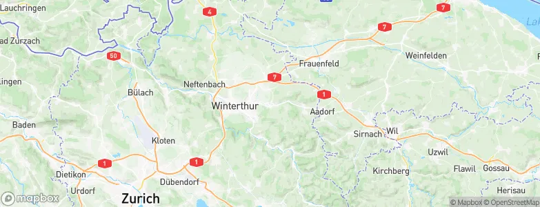 Elsau-Räterschen, Switzerland Map