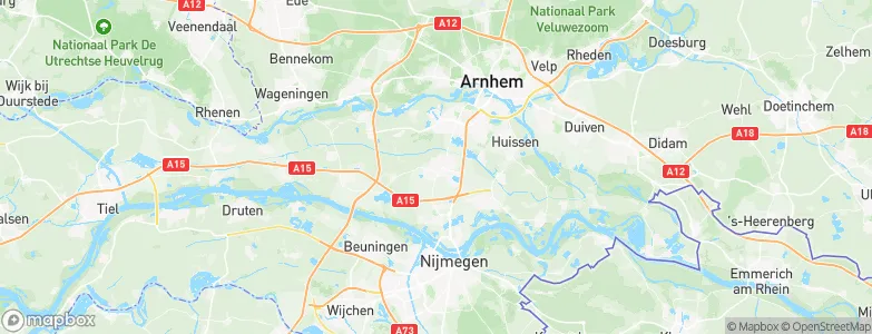 Elst, Netherlands Map
